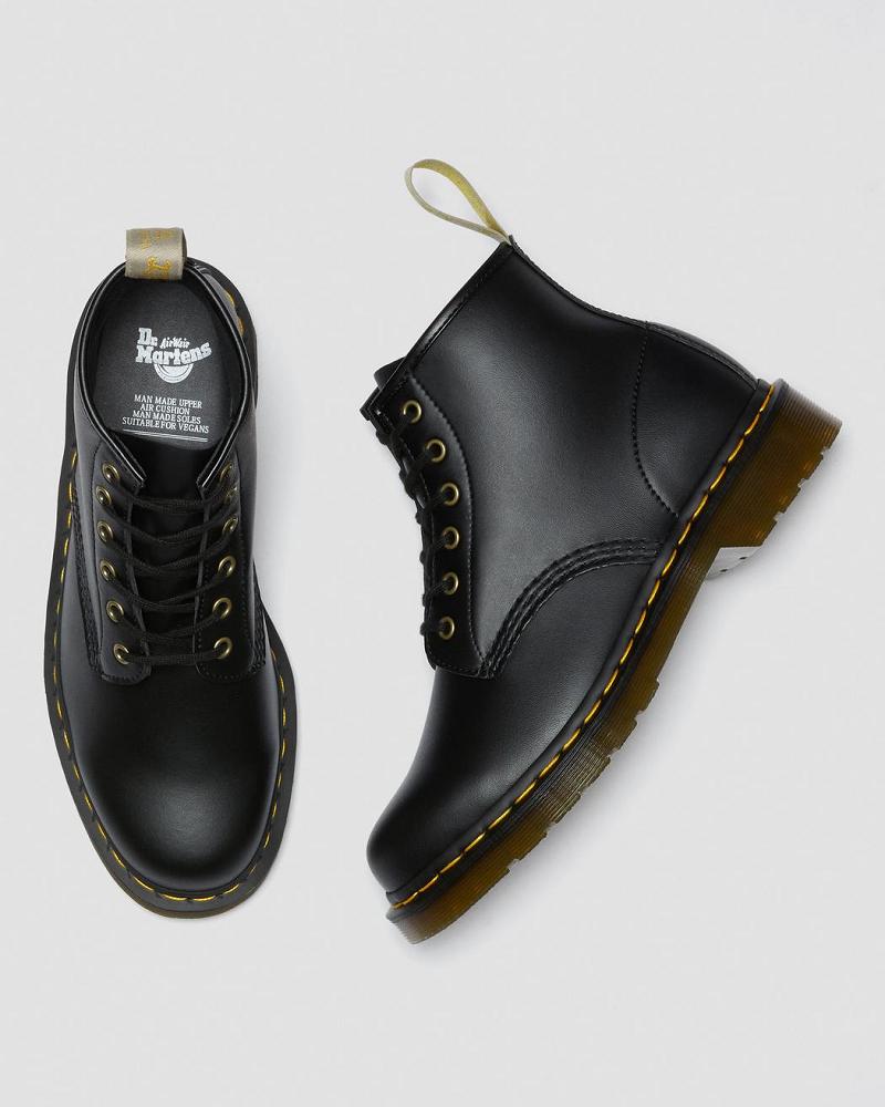 Botines Dr Martens Vegan 101 Felix Hombre Negros | MX 348EBC